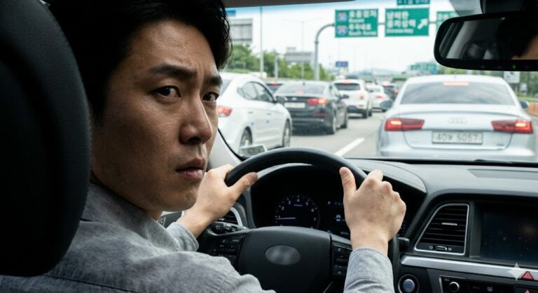 연쇄추돌사고 과실비율, 내 차가 밀린 것도 내 잘못인가요?